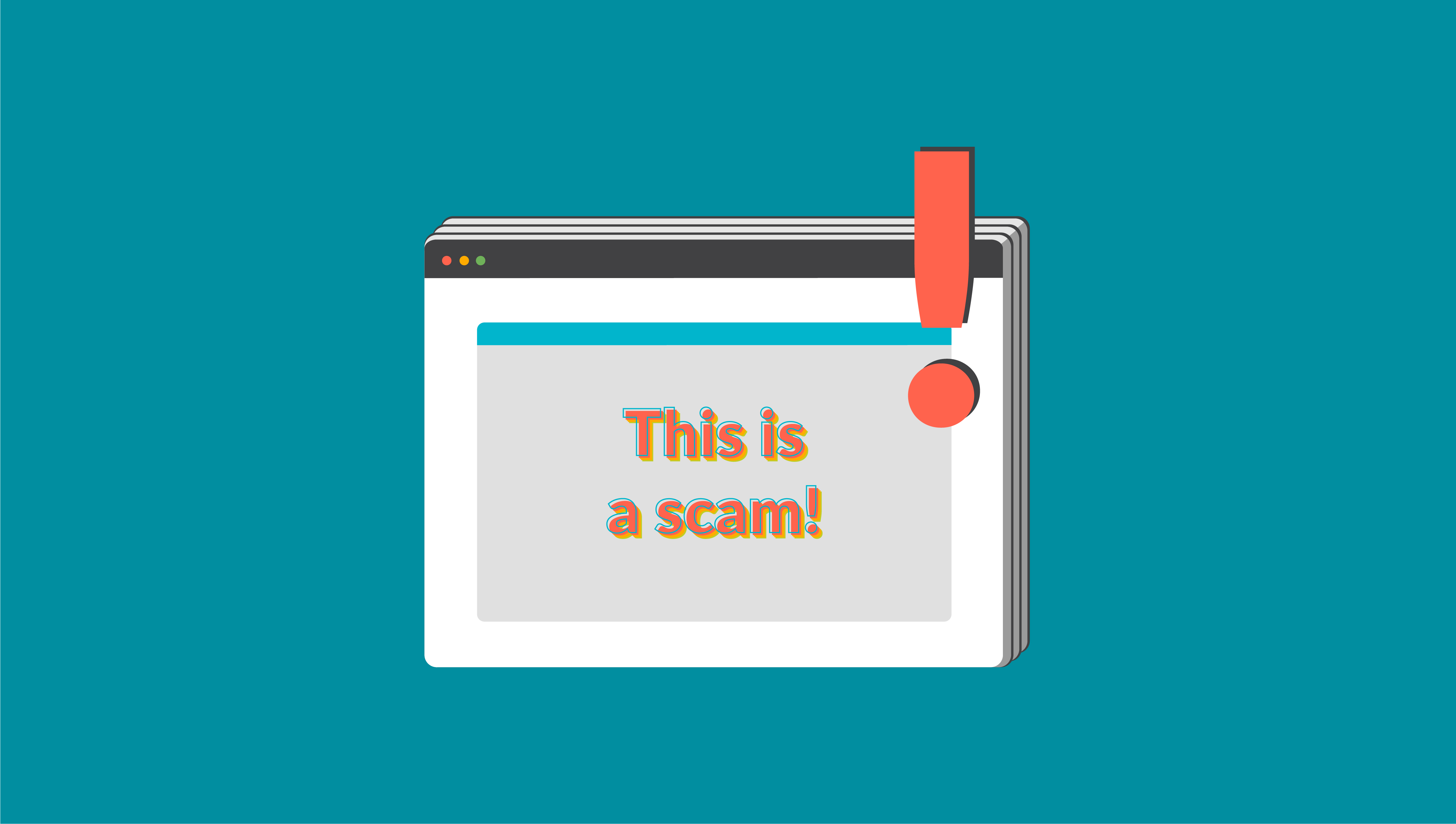 scam alert illustration