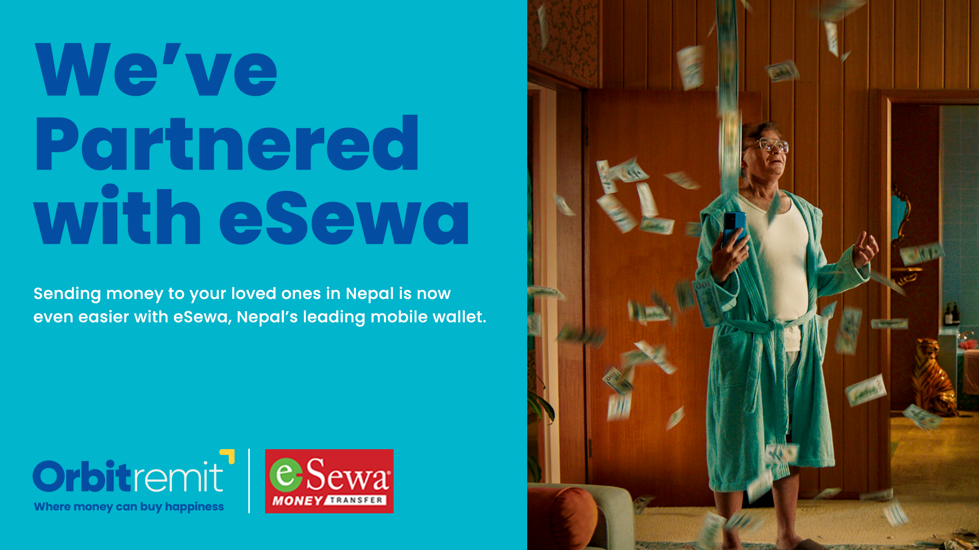 Send money to eSewa with OrbitRemit Send money to eSewa with OrbitRemit