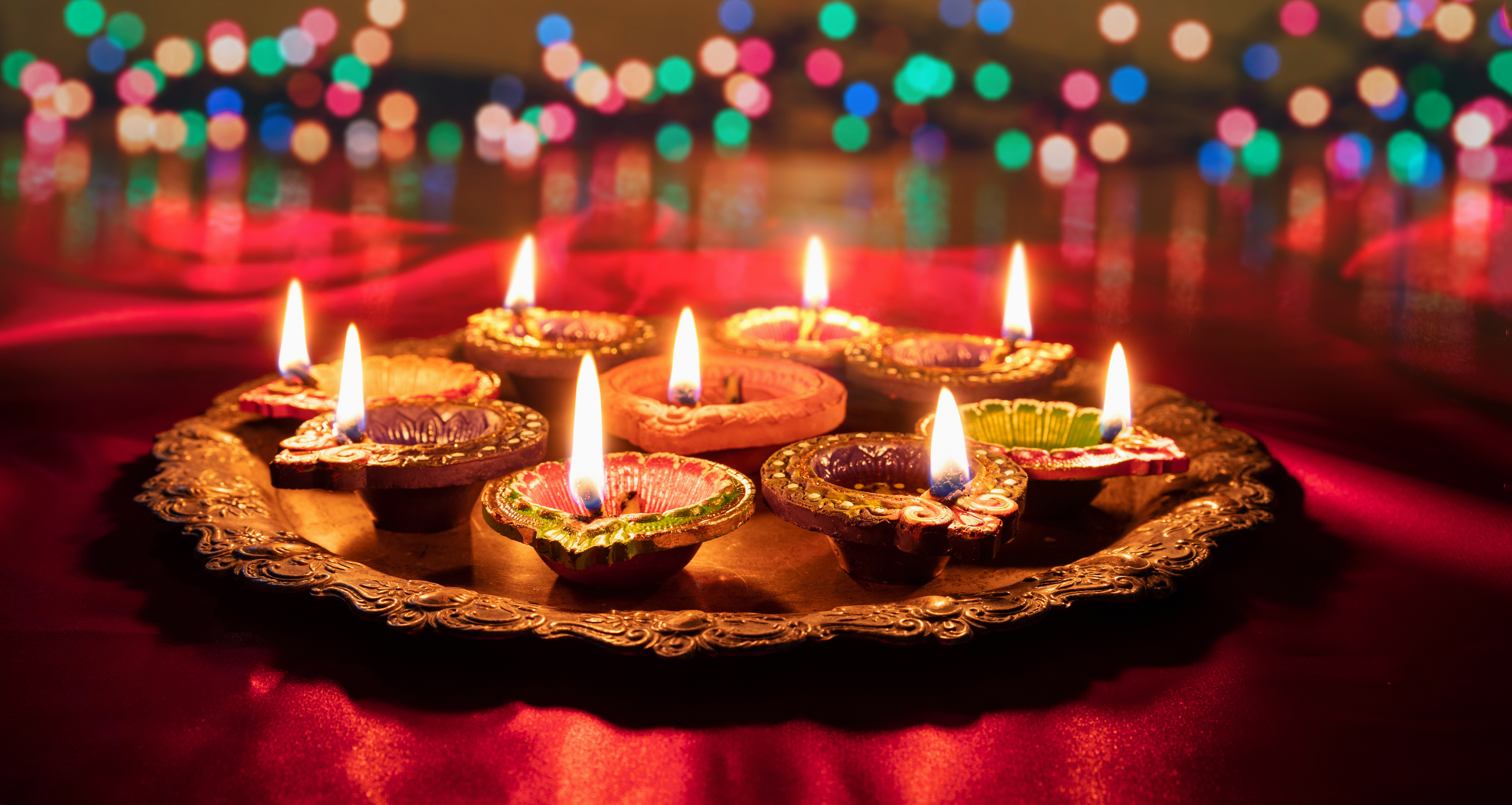 diwali diya oil lamps lit at deepavali celebratio 2026 03 17 14 48 24 utc