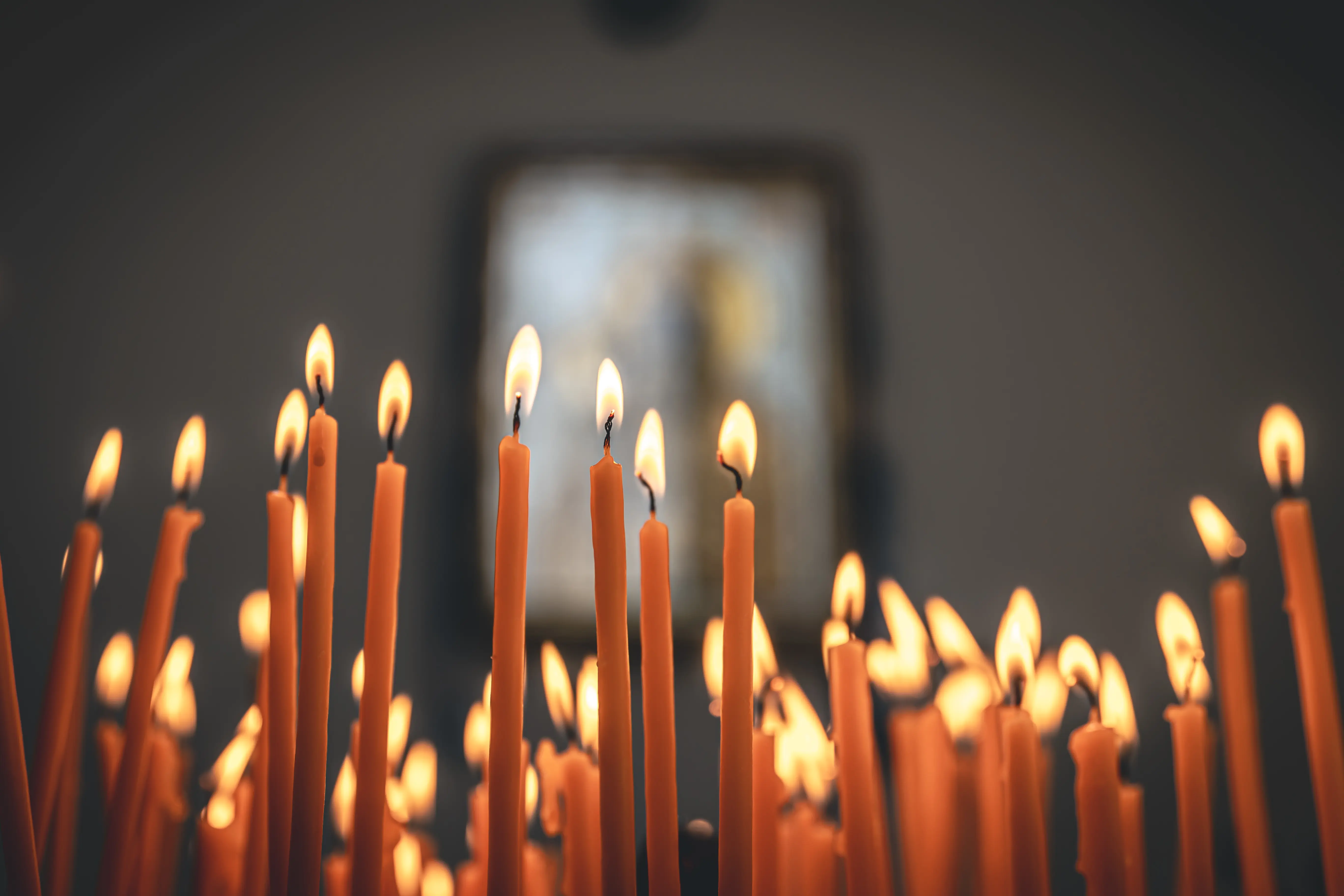 glowing candles illuminate a spiritual space 2026 09 22 01 11 46 utc