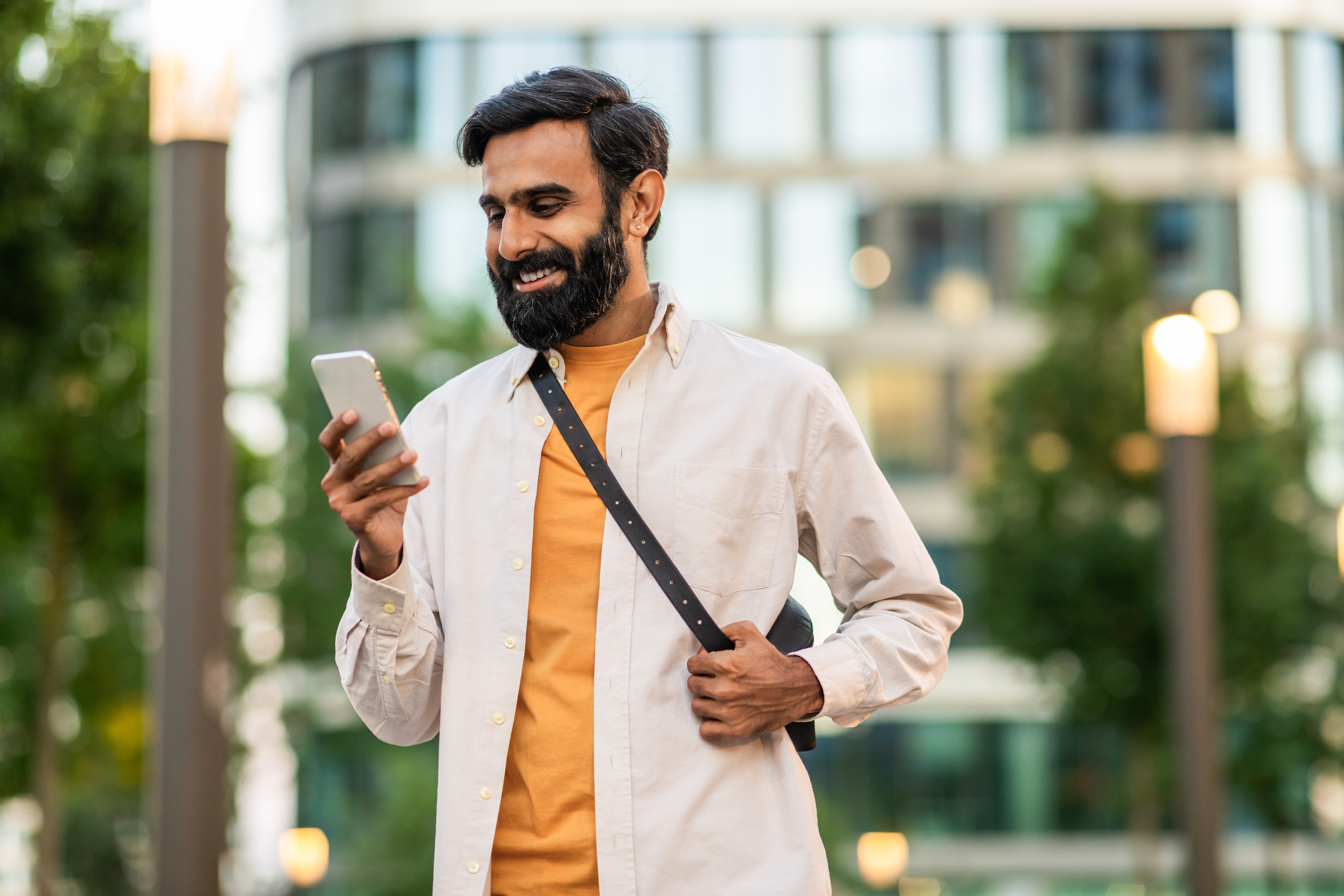 man using smartphone in a city environment 2026 09 24 05 22 02 utc